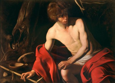 Johannes der Täufer von Michelangelo Merisi Caravaggio